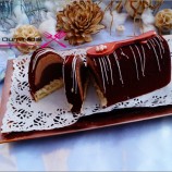 Bûche بثلاث أنواع شوكولا