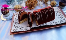 Bûche بثلاث أنواع شوكولا