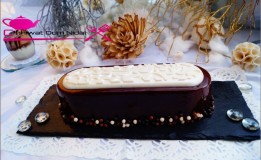 Bûche بثلاث انواع شوكولا و كلاساج الكاكاو