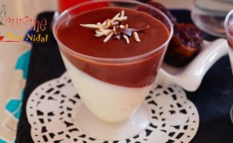 تحلية راقية بدون جيلاتين سهلة و سريعة التحضير / verrines choco-vanille