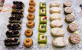 حلويات بريستيج أو فينانسيي بأشكال متنوعة من خليط واحد رائعة شكلا و مذاقا #حلويات_العيد