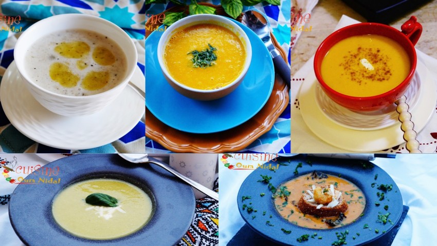 5 وصفات حساء متنوعة صحية رائعة و لذيذة للعشاء مع هاد الأيام الباردة