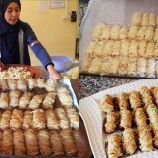 حلوة الكنافة بدون كنافة!! من يد حلاوية وأستاذة الطبخ/نصائح لاستعمال اللوز وكاوكاو فالعقدة والتزيين