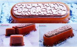 كاطو كلاصي سهل و لذيذ بالشوكولا و الكراميل ببيسكوي معلك و مقرمش لذيذ  entremet chocolat caramel